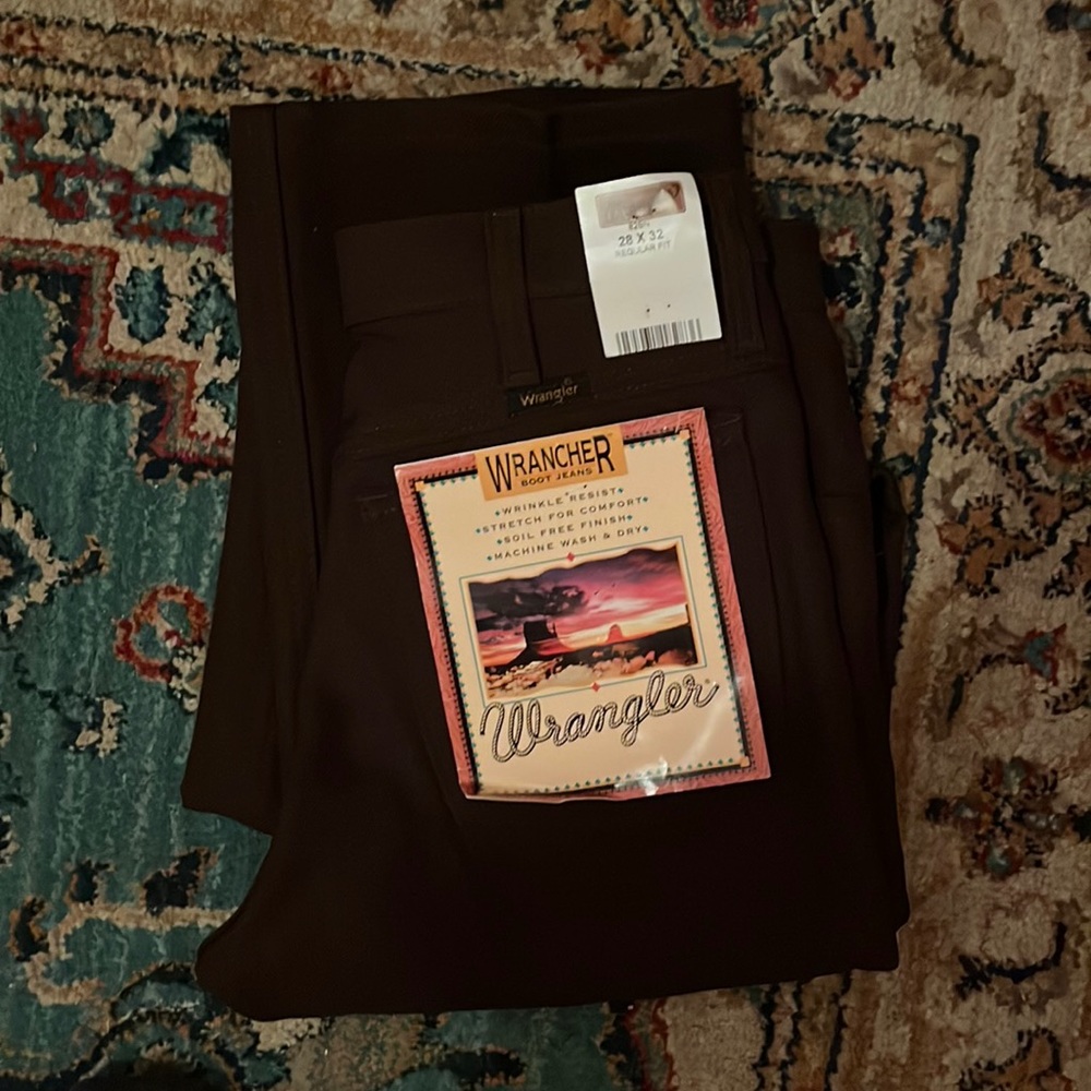 Brown Wrangler dress pants